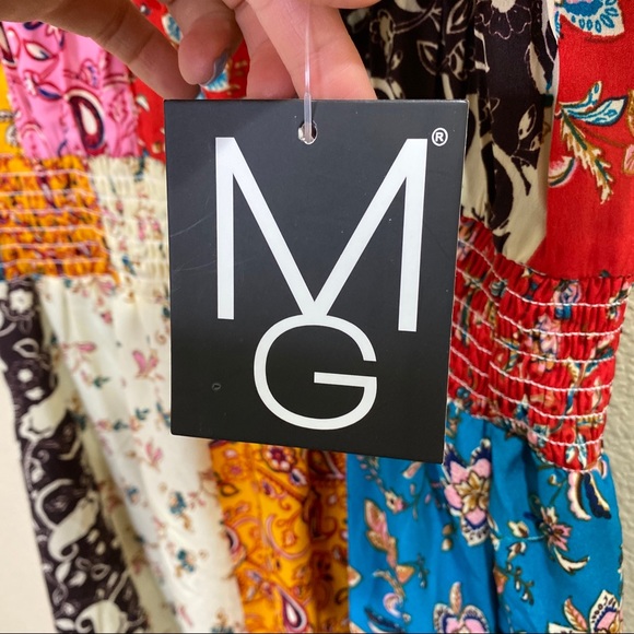 Mlle Gabrielle Maxi Paisley Dress Size Small - Picture 5 of 8